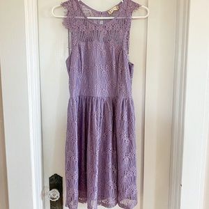 Altar’d State purple lace dress